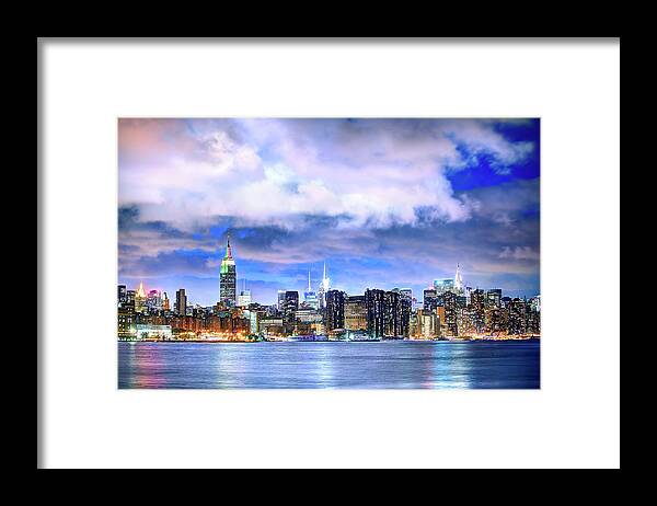 Outdoors Framed Print featuring the photograph New York City #3 by Tony Shi Photography