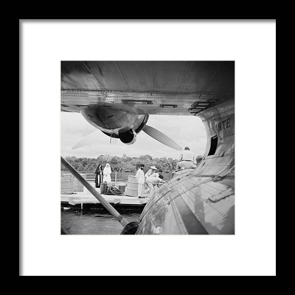 1950-1959 Framed Print featuring the photograph Panair Do Brasil #3 by Michael Ochs Archives