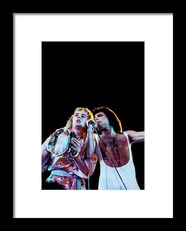 Music Framed Print featuring the photograph Photo Of Queen #3 by Andrew Putler