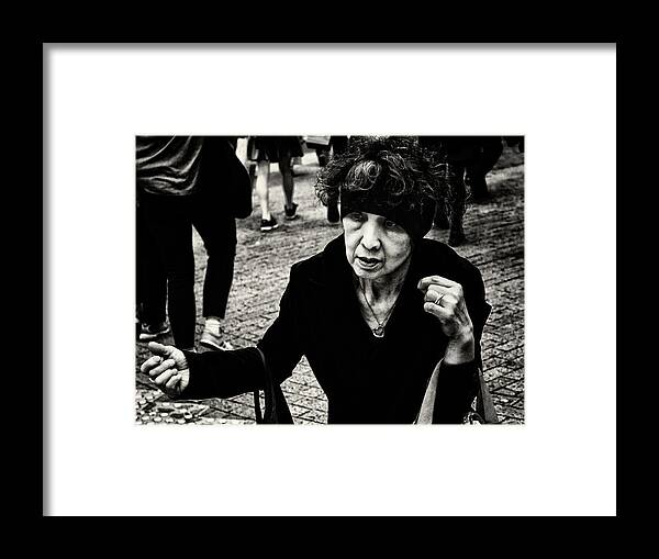 Street Framed Print featuring the photograph Shibuya Street - Tokyo 2016 #3 by Ash
