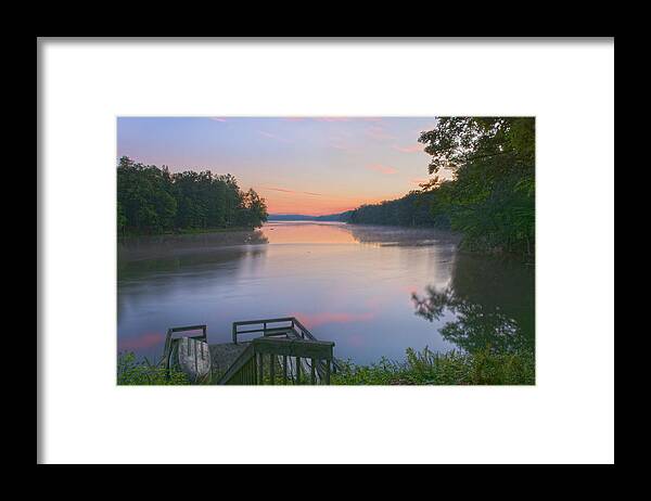 Dawn Framed Print featuring the photograph Tomahawk Lake Dawn #3 by Angelo Marcialis