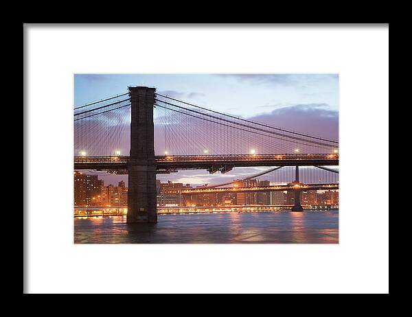 Built Structure Framed Print featuring the photograph Usa, New York State, New York City #3 by Tetra Images - Fotog