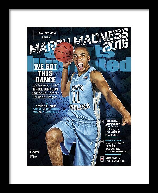 Magazine Cover Framed Print featuring the photograph We Got This Dance 2016 March Madness College Basketball Sports Illustrated Cover #3 by Sports Illustrated