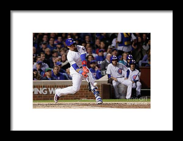 Championship Framed Print featuring the photograph League Championship Series - Los by Jamie Squire