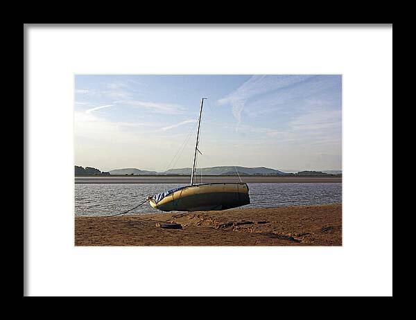 Cumbria Framed Print featuring the photograph 31/05/14 CUMBRIA. Arnside. by Lachlan Main