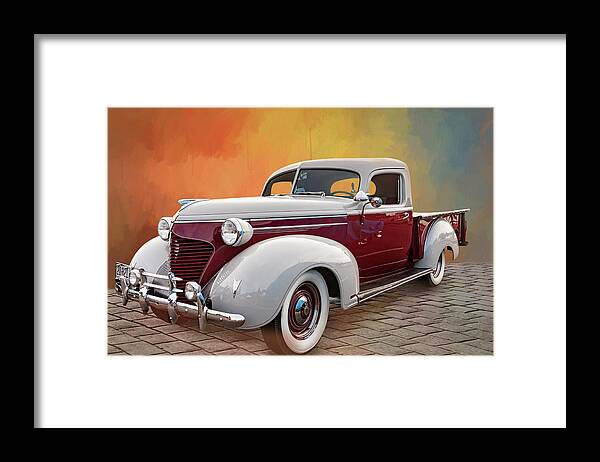 Hudson Framed Print featuring the photograph 38 Hudson Pick-up by Jim Hatch