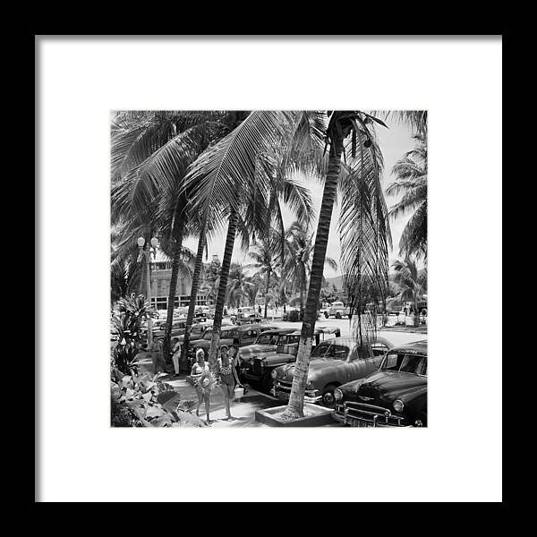 1950-1959 Framed Print featuring the photograph Acapulco, Mexico #4 by Michael Ochs Archives