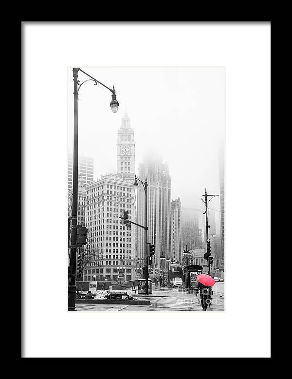 Architecture Framed Print featuring the photograph Chicago #4 by Juli Scalzi
