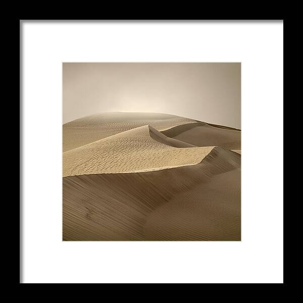 Desert Framed Print featuring the photograph Erg Admer #4 by Jean-luc Billet