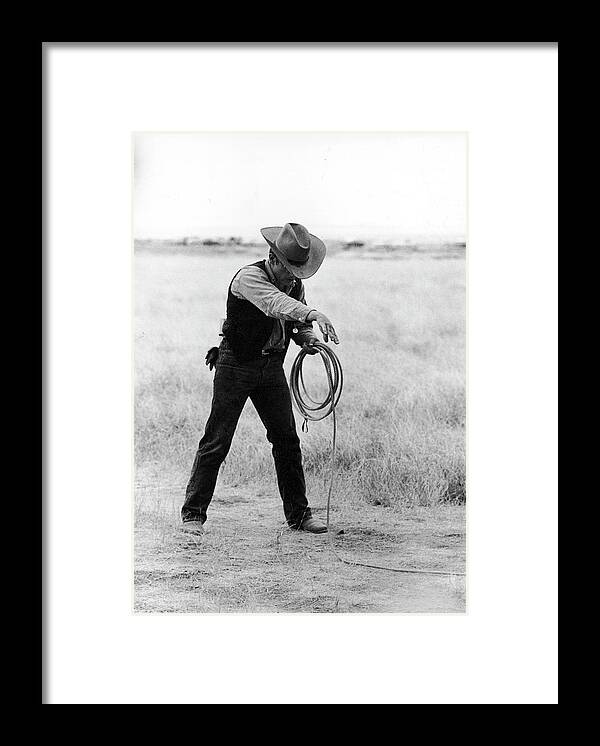 Movie Framed Print featuring the photograph James Dean #4 by Allan Grant