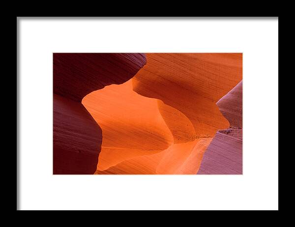 Tranquility Framed Print featuring the photograph Lower Antelope Slot Canyon, Page Arizona #4 by Russell Burden