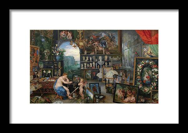 Peter Paul Rubens Framed Print featuring the painting Sight by Peter Paul Rubens