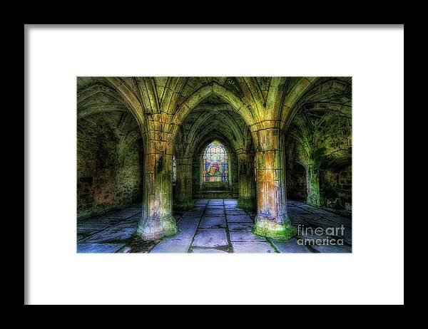 Cistercian Framed Print featuring the photograph Valle Crucis Abbey #4 by Ian Mitchell