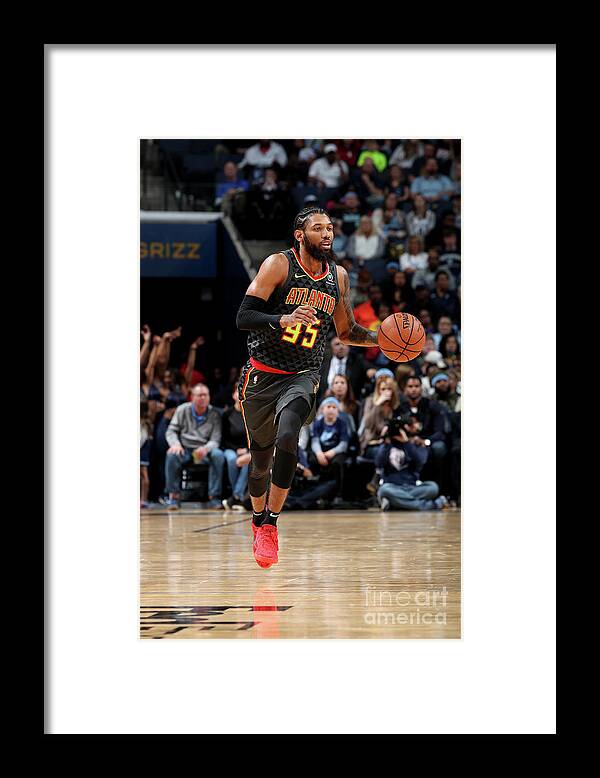 Nba Pro Basketball Framed Print featuring the photograph Atlanta Hawks V Memphis Grizzlies by Joe Murphy
