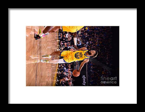 San Francisco Framed Print featuring the photograph Charlotte Hornets V Golden State by Noah Graham