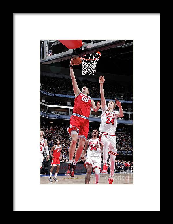 Chicago Bulls Framed Print featuring the photograph Chicago Bulls V Sacramento Kings by Rocky Widner