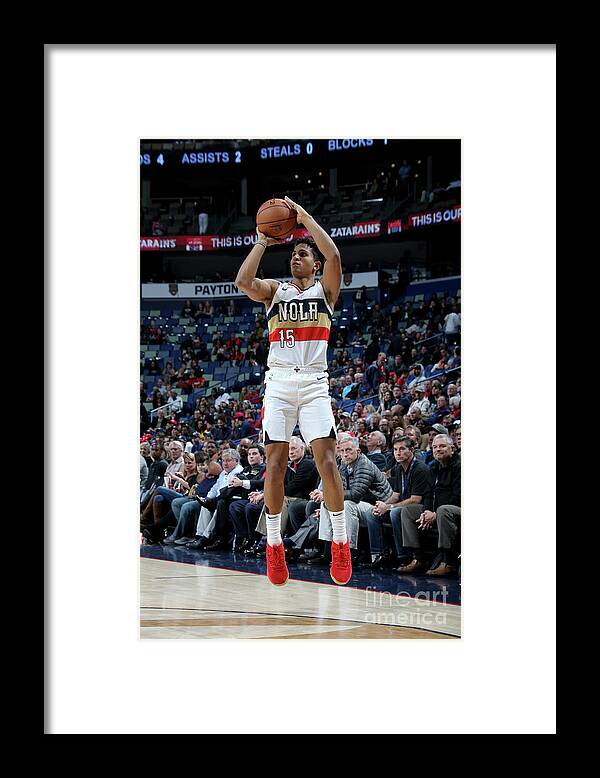 Smoothie King Center Framed Print featuring the photograph Cleveland Cavaliers V New Orleans by Layne Murdoch Jr.
