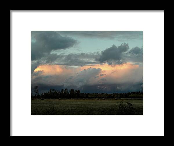 Colossal Country Clouds Framed Print featuring the photograph Colossal Country Clouds #5 by Cyryn Fyrcyd