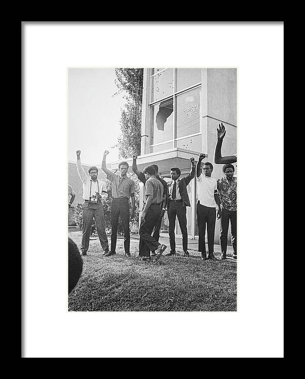 Education Framed Print featuring the photograph Jackson State Killings #5 by Jackson State University