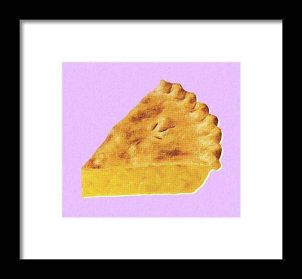 Bake Framed Print featuring the drawing Piece of Pie #5 by CSA Images