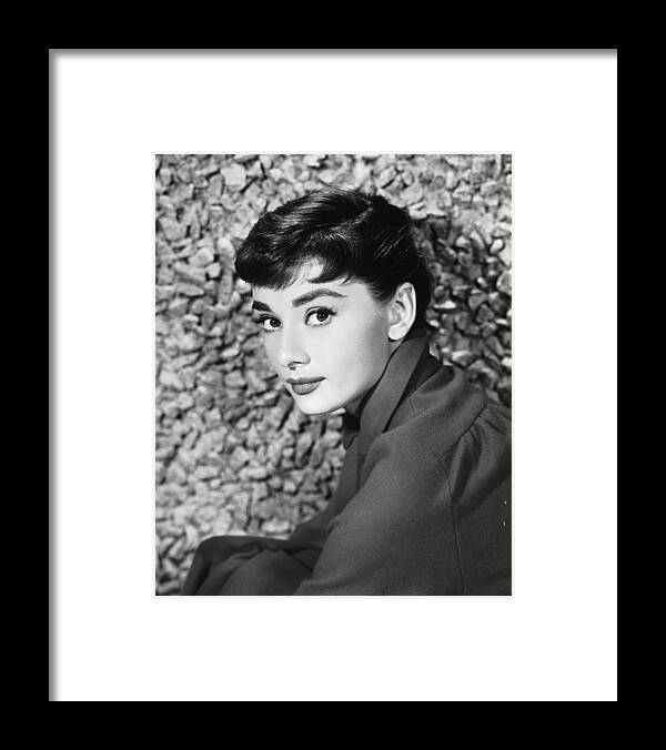 Audrey Hepburn Framed Print featuring the photograph Portrait Of Audrey Hepburn #5 by Hulton Archive