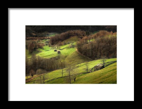Rural Framed Print featuring the photograph Rural Life #5 by Oskar Baglietto