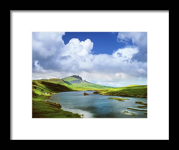 Scenics Framed Print featuring the photograph Skye #5 by Kodachrome25