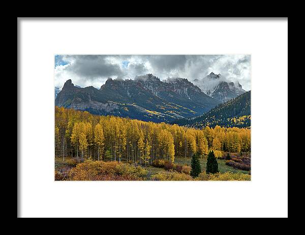 Colorado Framed Print featuring the photograph Aspen Avalanche by Richard Raul Photography