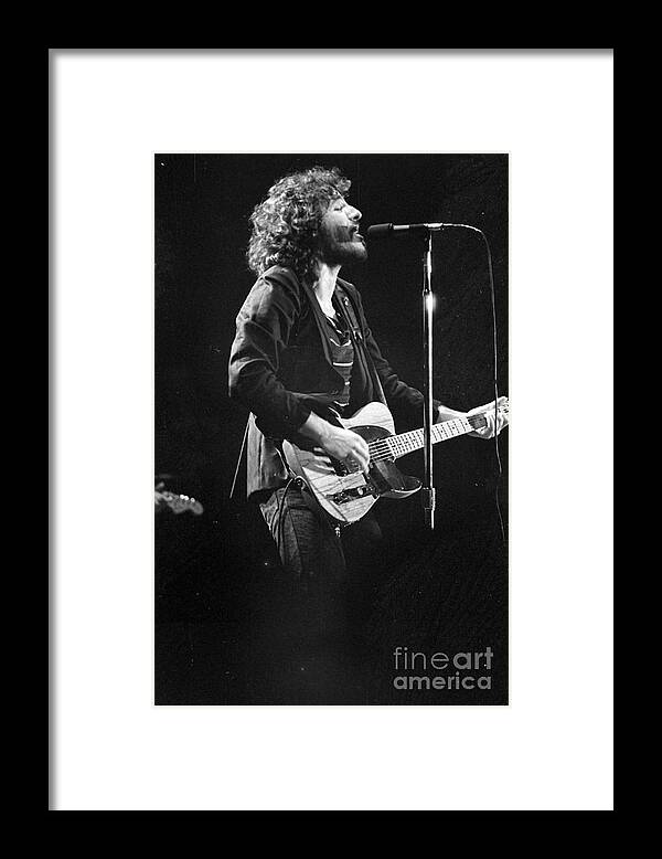 Bruce Springsteen Framed Print featuring the photograph Bruce Springsteen #6 by Marc Bittan