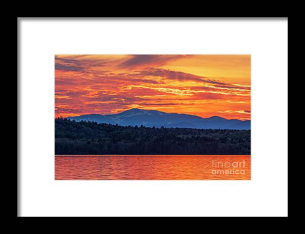 2019 Framed Print featuring the photograph Long Lake Sunset #6 by Craig Shaknis