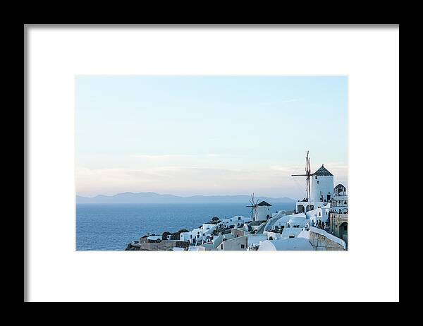 Environmental Conservation Framed Print featuring the photograph Santorini, Greece #6 by Neil Emmerson