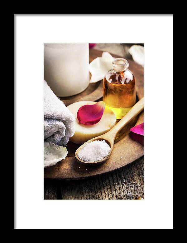 Spa Framed Print featuring the photograph Spa Concept #6 by Jelena Jovanovic