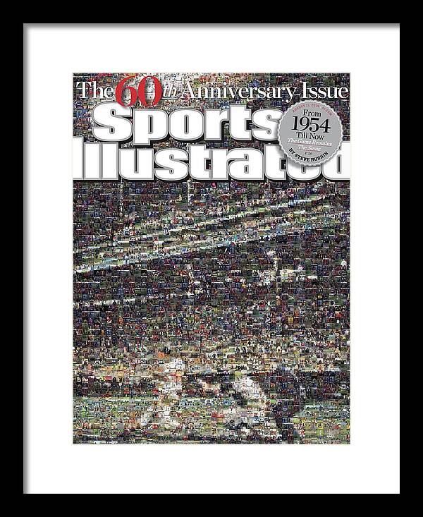 Magazine Cover Framed Print featuring the photograph 60th Anniversary Issue Sports Illustrated Cover by Sports Illustrated