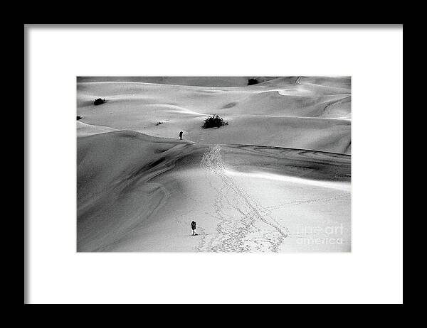 Death Valley Framed Print featuring the photograph Death Valley #65 by Marc Bittan