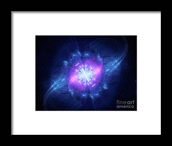 Fantasy Framed Print featuring the photograph Abstract Illustration #66 by Sakkmesterke/science Photo Library