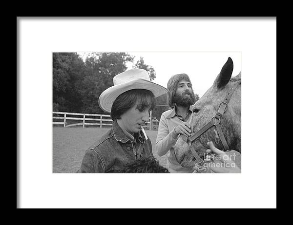 California Framed Print featuring the photograph Mark Sullivan 70s Rock Archive #67 by Mark Sullivan