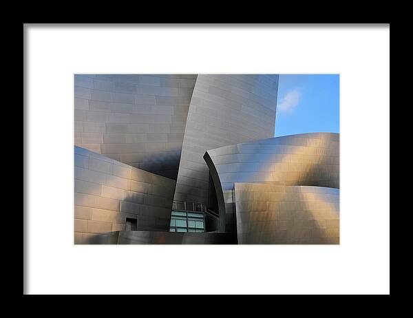 California Framed Print featuring the photograph Disney Concert Hall by Mitch Diamond