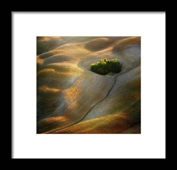 Tuscany Framed Print featuring the photograph Fields... #7 by Krzysztof Browko