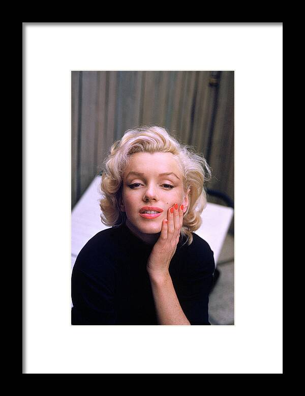 Marilyn Monroe Framed Print featuring the photograph Marilyn Monroe #5 by Alfred Eisenstaedt