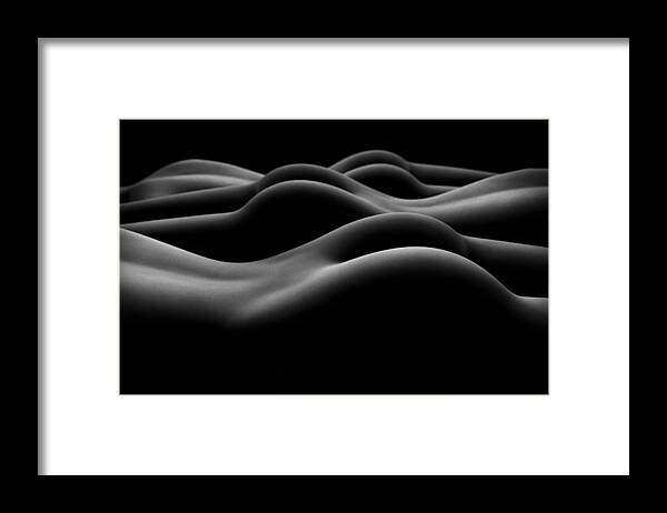 Fine Art Nude Framed Print featuring the photograph by Mountain Cloud