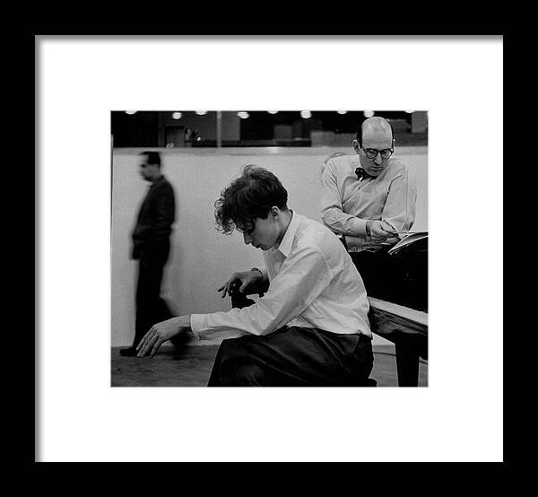 Glenn Gould Framed Print featuring the photograph Glenn Gould #8 by Gordon Parks