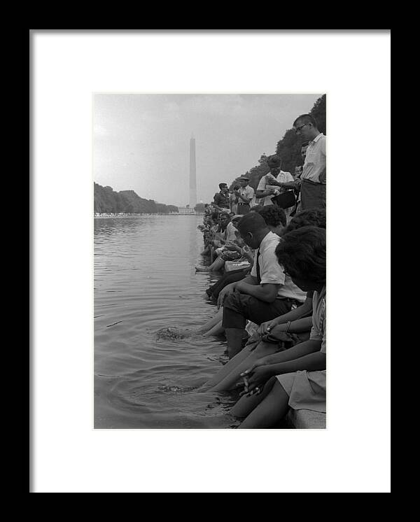 1963 Framed Print featuring the photograph March On Washington For Jobs #8 by Science Source