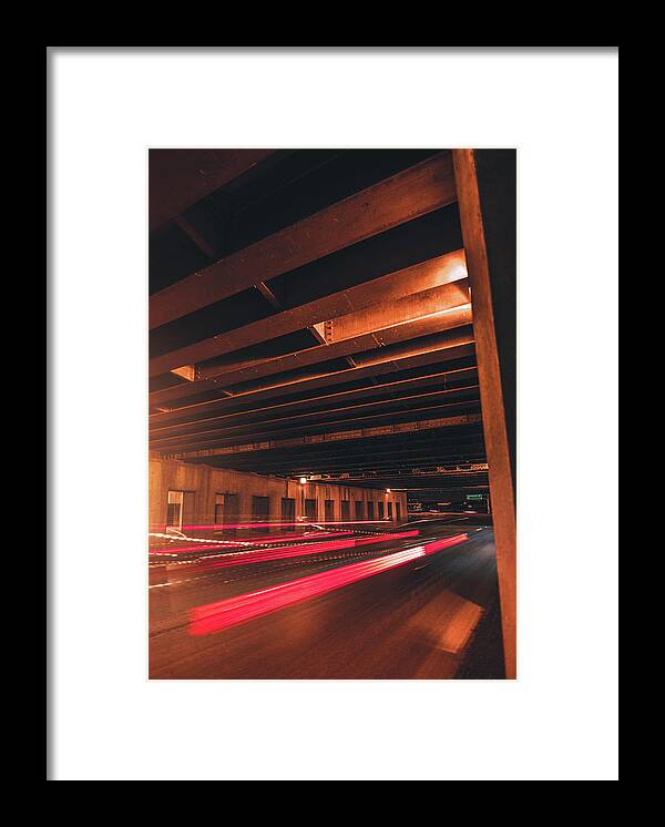 Time Framed Print featuring the photograph 800 Milliseconds by Peter Hull