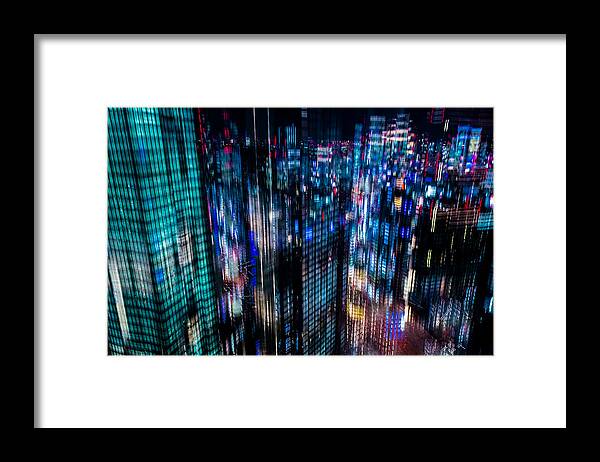 Atmosphere Framed Print featuring the photograph Tokyo Layers #9 by Sasaki Makoto