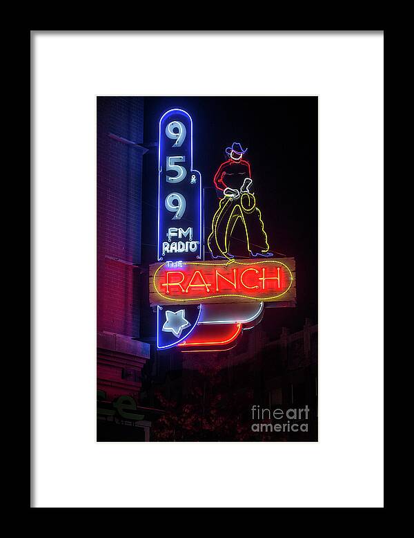 95.9 The Ranch Framed Print featuring the photograph 95.9 The Ranch #959 by Imagery by Charly
