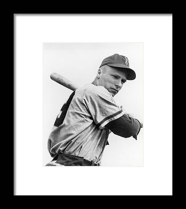 Sports Bat Framed Print featuring the photograph National Baseball Hall Of Fame Library by National Baseball Hall Of Fame Library