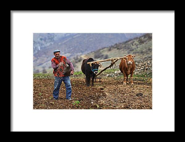 Countryside Framed Print featuring the photograph A Life Full Of Labor by Mustafa Zengin