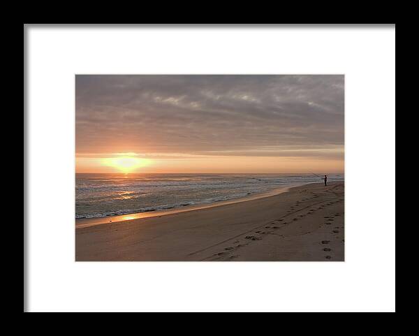 Beach Framed Print featuring the photograph A New Day by John M Bailey