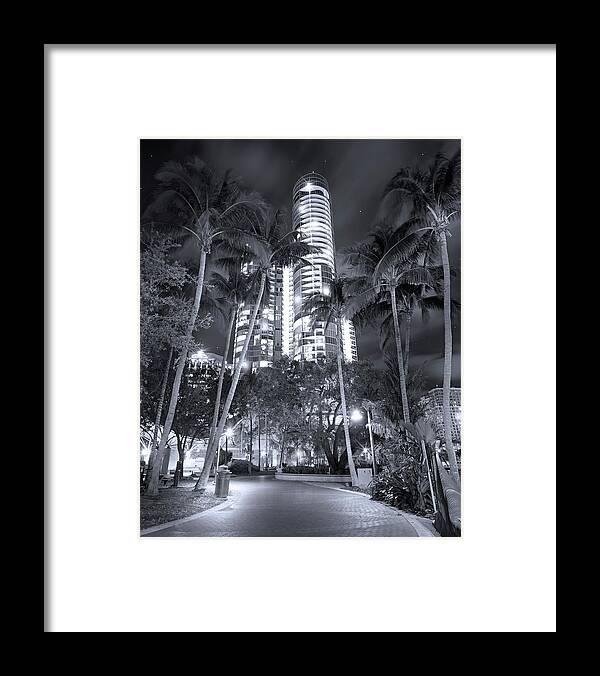 Riverwalk Framed Print featuring the photograph A Stroll Through Downtown Fort Lauderdale by Mark Andrew Thomas