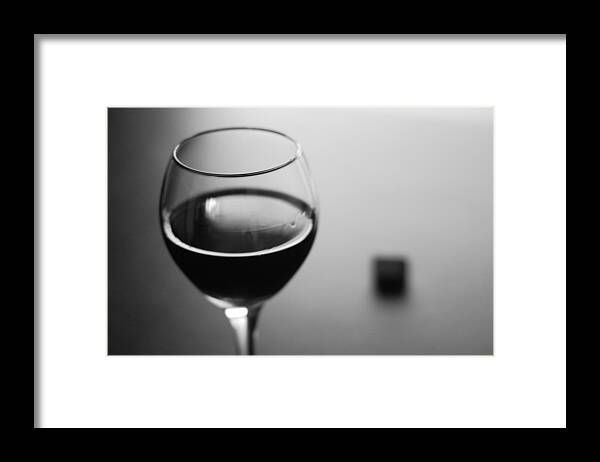 Alcohol Framed Print featuring the photograph A Wine Moment by Feng Zhao